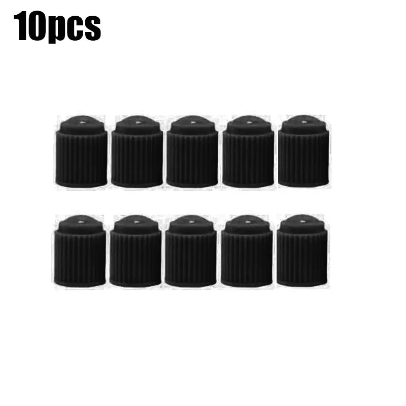 20 Stuks Autoband Band Ventieldoppen Met O Rubber Ring Stofdeksels Plastic Zwart Grijs Rood Steel Ventiel Doppen Voor Auto 'S Motorfiets