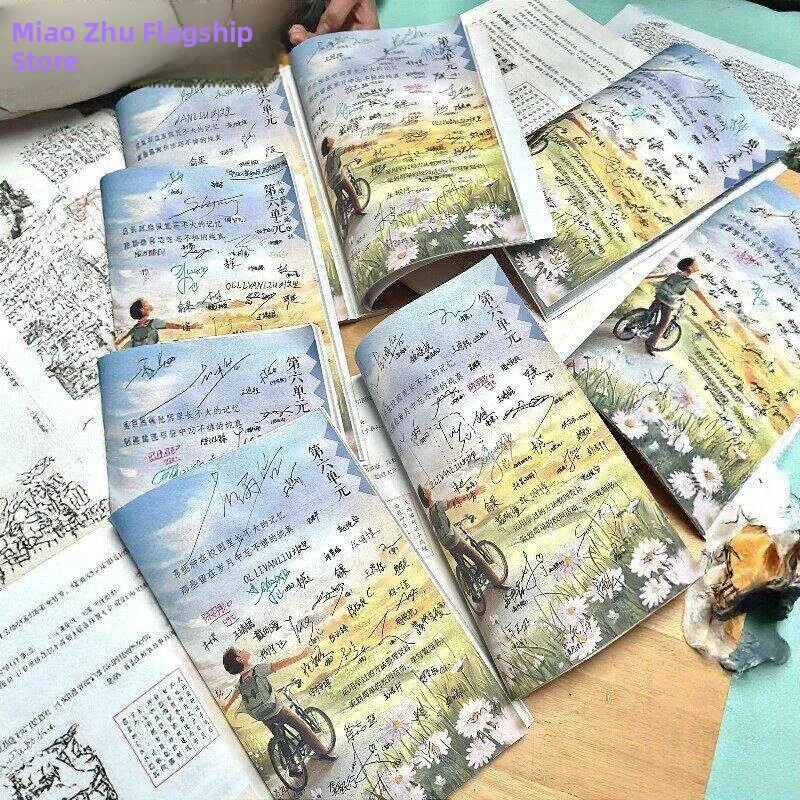Album-de-recuerdos-de-graduacion-de-primaria-con-marco-de-cuero-regalo-creativo-libro-de-recuerdos-pagina-de-firmas-gradu