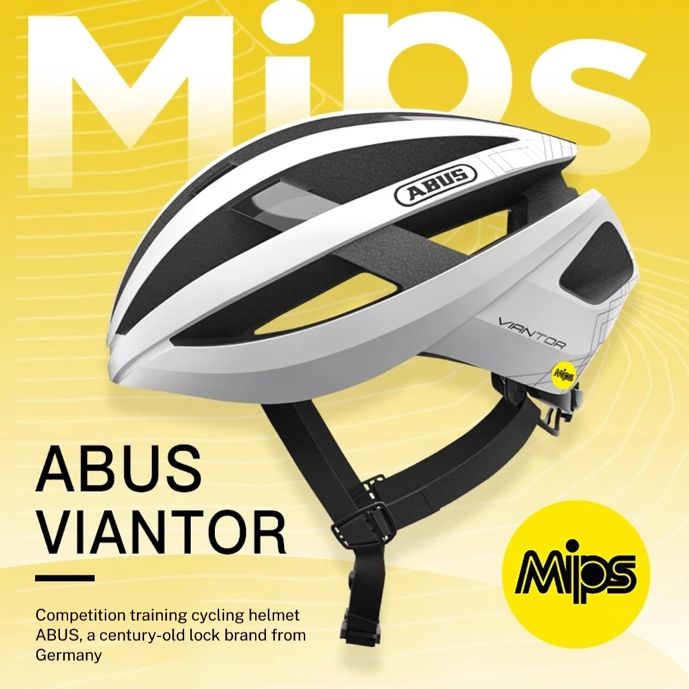 Casco de bicicleta ABUS con sistema MIPS, casco de ciclismo de montaña y carretera para hombres y mujeres, equipo de seguridad ligero para bicicletas
