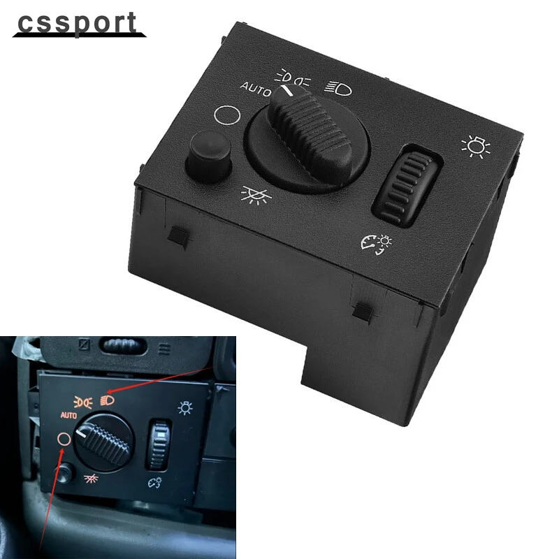 

LED Headlight Switch For 03-06 Chevy Silverado Suburban Tahoe Sierra
