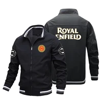 Nueva chaqueta de motocicleta Royal Enfield estilo retro, ropa para hombre, chaqueta de carreras, cortavientos, chaqueta deportiva para ciclismo al aire libre
