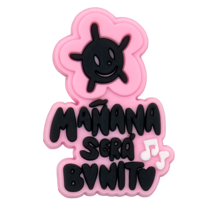 1/50 Stück rosa Schmetterling Schuh Charms Cowboy Hut Stiefel Kirsche Kaninchen Meerjungfrau Schuh Zubehör Karol G Schuh Dekorationen Pins Clogs – Detail 3