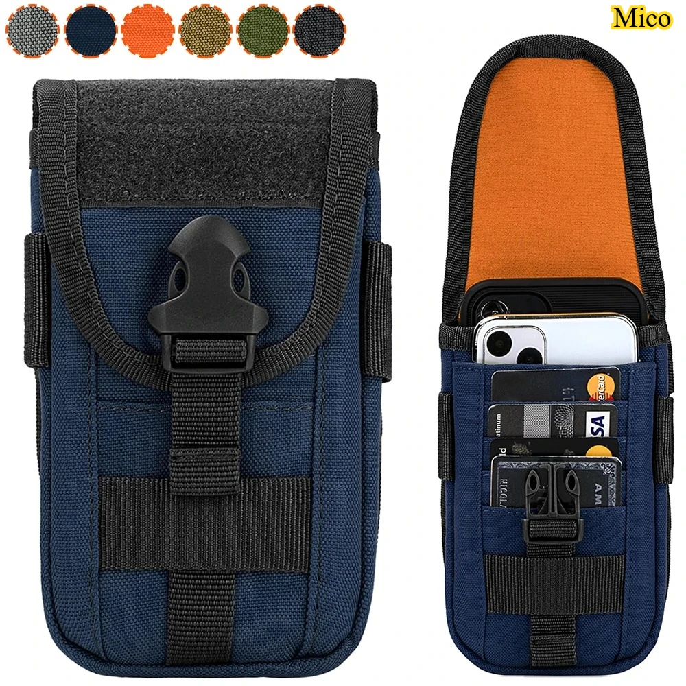 

Tactical MOLLE Gadget Storage Pouch EDC Utility Organizer Bag Multifunction Phone Card Holder Waist Storage Bag
