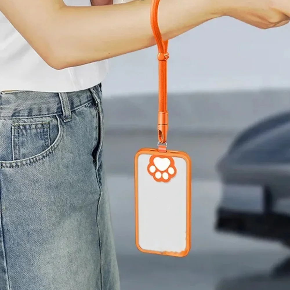 

Adjustable Cat Paw Phone Strap Hanging Rope Detachable Mobile Phone Lanyard High-end Cartoon Phone Wrist Strap