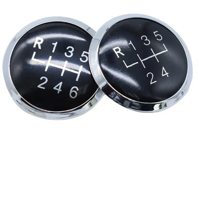 For Volkswagen VW Transport T5 T6 2003 2004 2005 2006 2007 2008-2019 5/6 Speed Gear Shift Knob Stick Cover Cap Emblem Badge