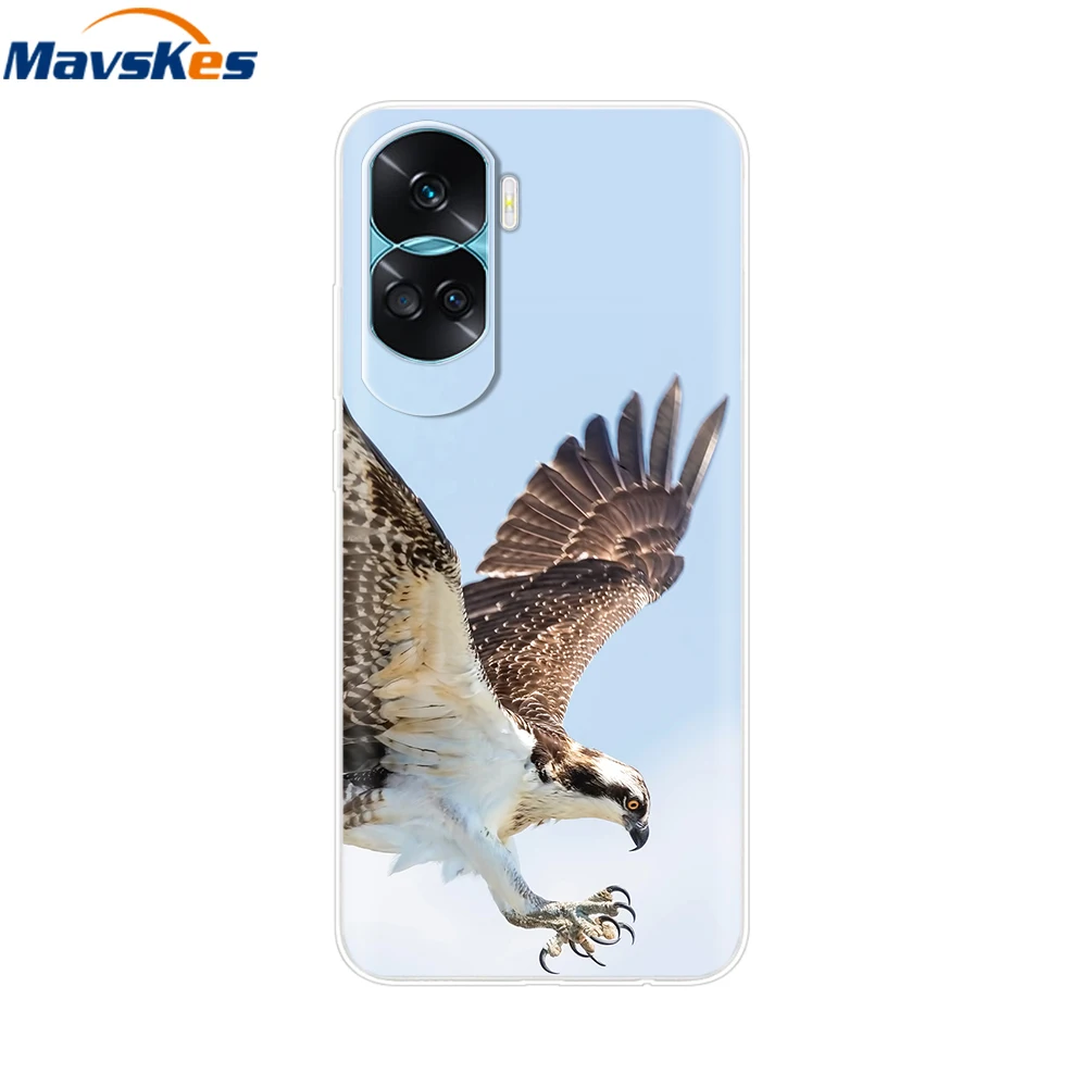 Voor Honor 90 Lite Case Cover voor Huawei Honor 90 Pro 5G Fundas Transparante Siliconen Zachte TPU Telefoon Bumper honor 90 90 Lite 5G Pro