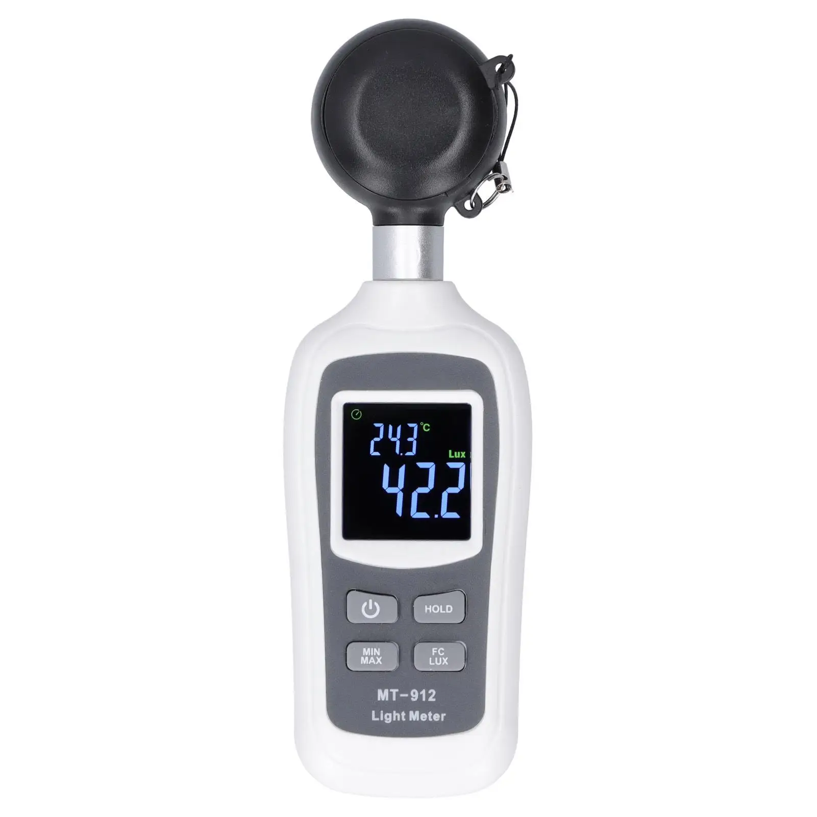 MT-912 Mini Handheld Digital Light Meter LCD Luxmeter Photometer 0-200K Lx High Precision Quality