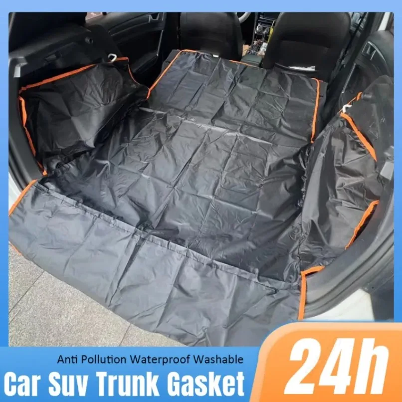 Funda Protectora para Asiento de Perro Resistente, Impermeable y Antideslizante, Tipo Hamaca con Solapas Laterales para SUV y Camioneta, Protege el Auto de Arañazos