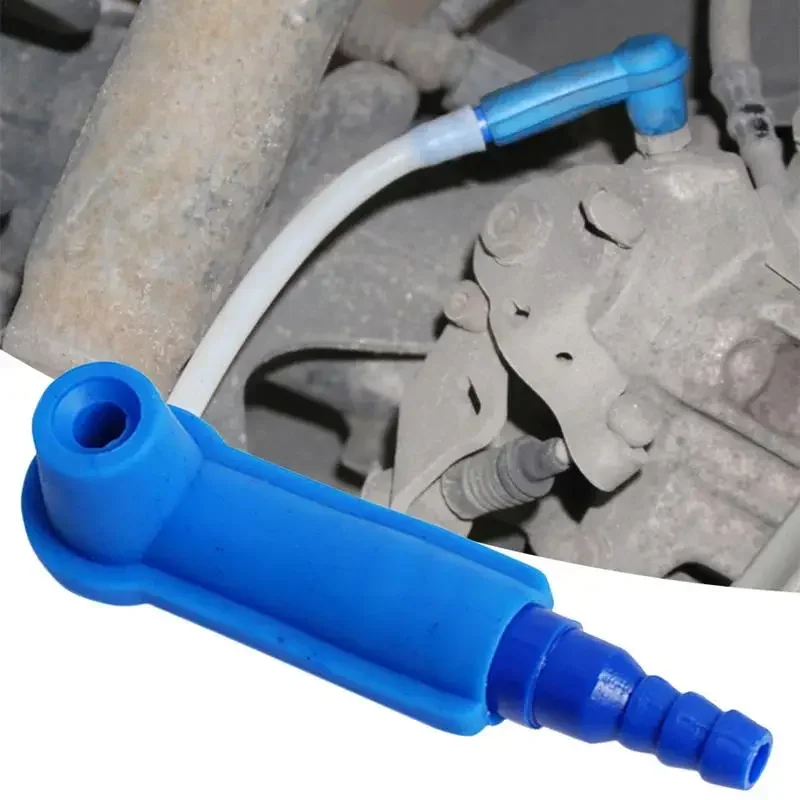 Car Bleeder Brake Fluid Oil Kit Exchange Pump With 50cm Oil Pumping Hose Empty Drained Oil Bleeder Auto Brake Oilling Connector