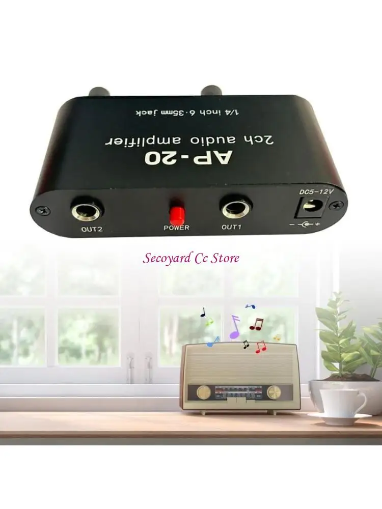 

Независимый двухканальный усилитель N3UC AP20 имеет независимый усилитель звука и встроенный предусилитель для