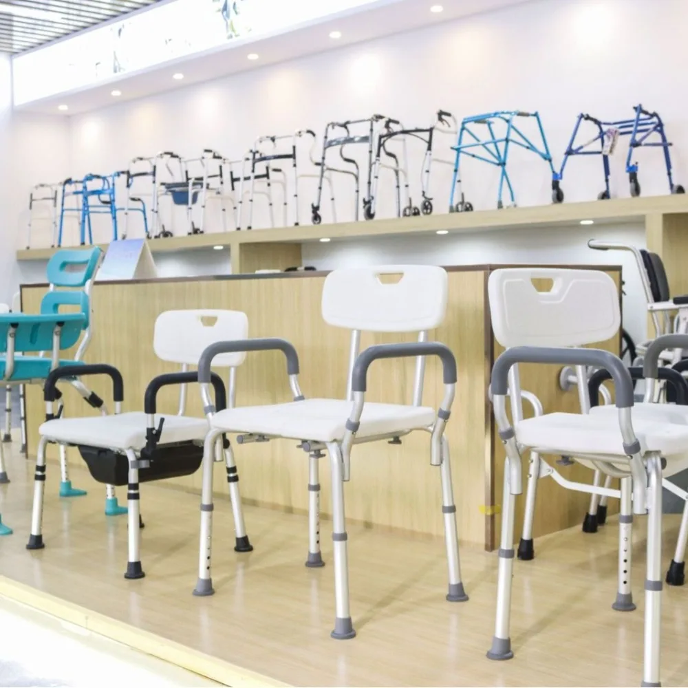 Portable Toilet Bucket Ergonomic Plastic Commode Potty Heavy Duty Patient Urinal Container For Senior Homecare Mobility
