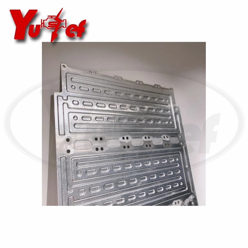 Ev Battery Aluminum Cooling Plates Vacuum Brazing Heat Exchangers For Pack OEM TR-CY-T110