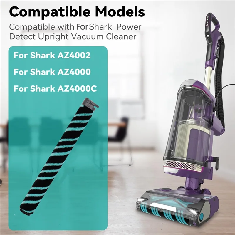 

AONEQ-Main Roller Brush For Shark For Shark Power Detect Upright Cleaner AZ4000 AZ4002 AZ4000C Vacuum Cleaner Replacement Part