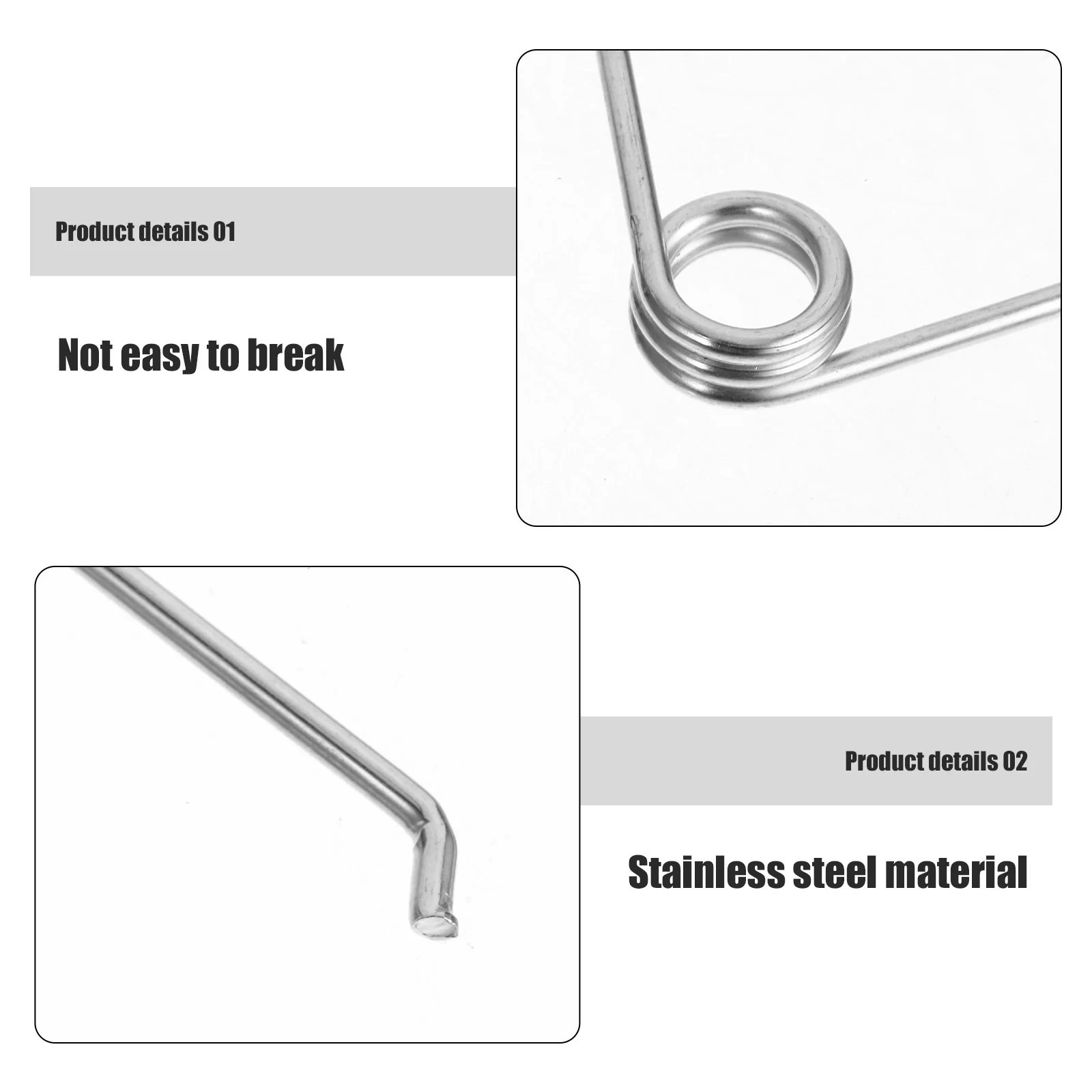 

10pcs Pruner Replacement Springs Stainless Steel Strong Durable V Shape Compression Trimming Scissors Garden Shears Spring Parts