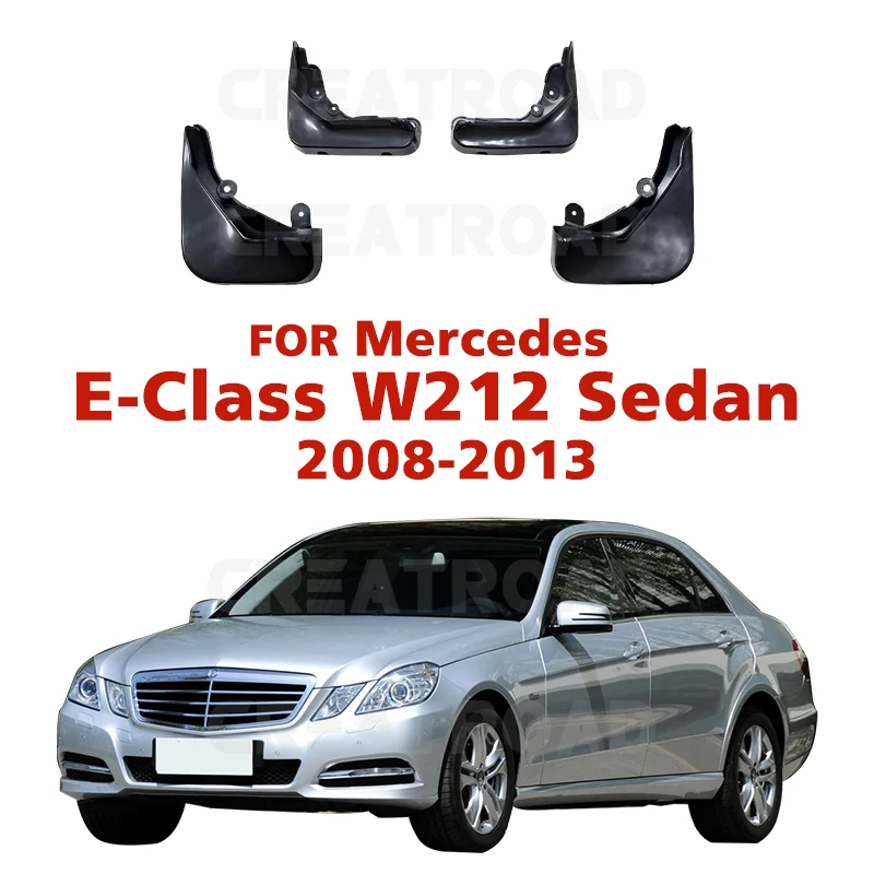 For Mercedes Benz E Class E-Class W212 2008 2009 2010 2011 2013 Mudflaps Splash Guards Front Mud Flaps Rear Mudguards