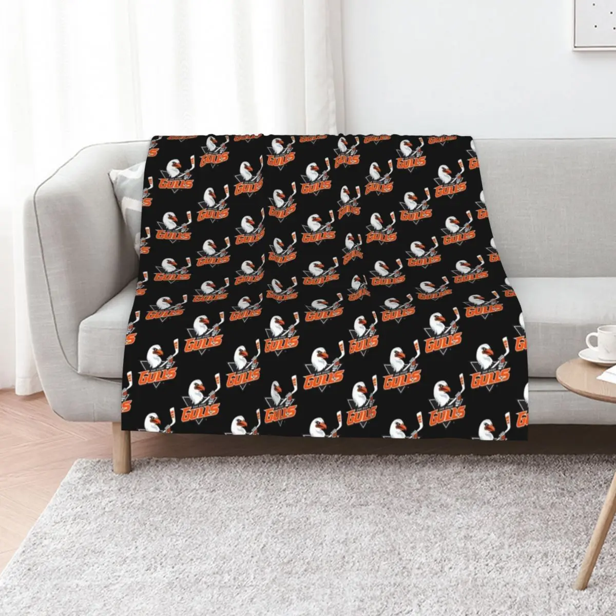 Gulls, San Diego Throw Blanket sofa bed Decorative Beds Sofa Throw bed plaid Furry Summer Blankets