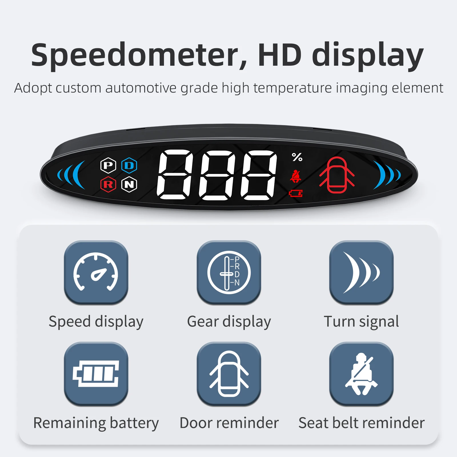 WiiYii T5 tavolo con codice aria nascosto sincronizzazione dati auto originale HUD velocità indicatori di direzione alimentazione sicura guida