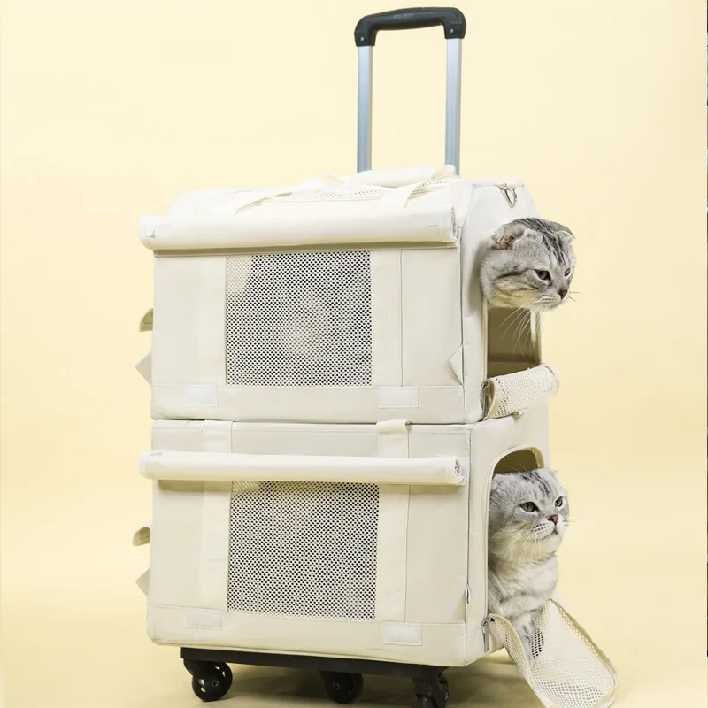 Pet Dog Stroller Do… - image