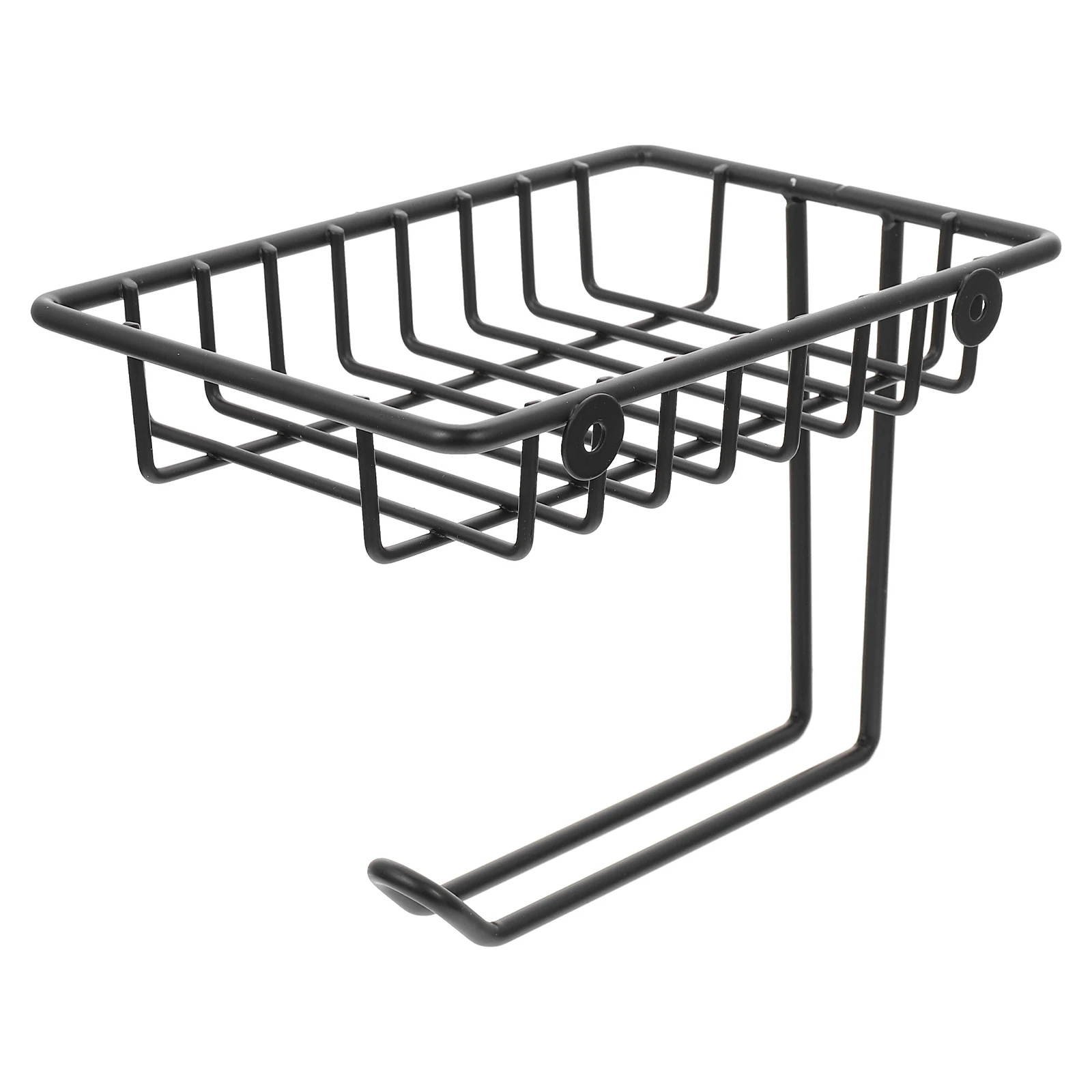 

Настенный держатель для туалетной бумаги, железная стойка для салфеток, без гвоздей, решение для хранения в ванной и кухне, современный стиль, гладкий край