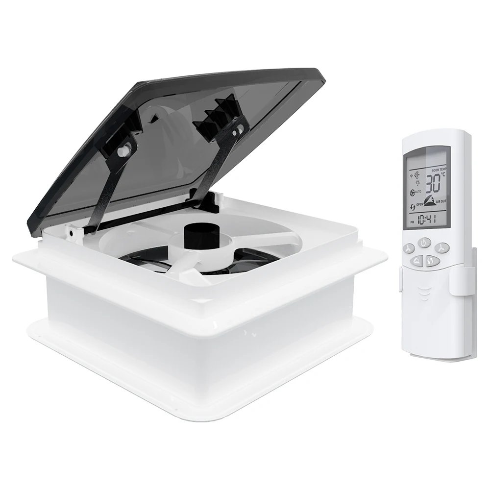 

DC 12V 24V Electrical Control RV Exhaust Fan for Camping & Outdoor Activities Essential RV Exterior Accessory