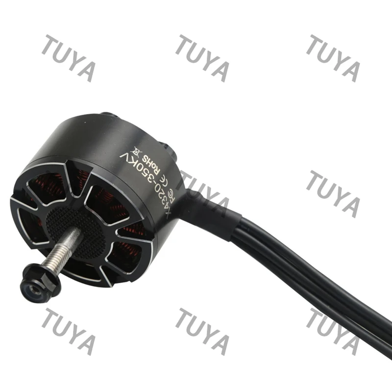 

Бесщеточный двигатель X4320 350KV с низким уровнем шума и высокой скоростью для оптоволоконных FPV-дронов дальнего радиуса действия, аксессуары для моделей гоночных дронов