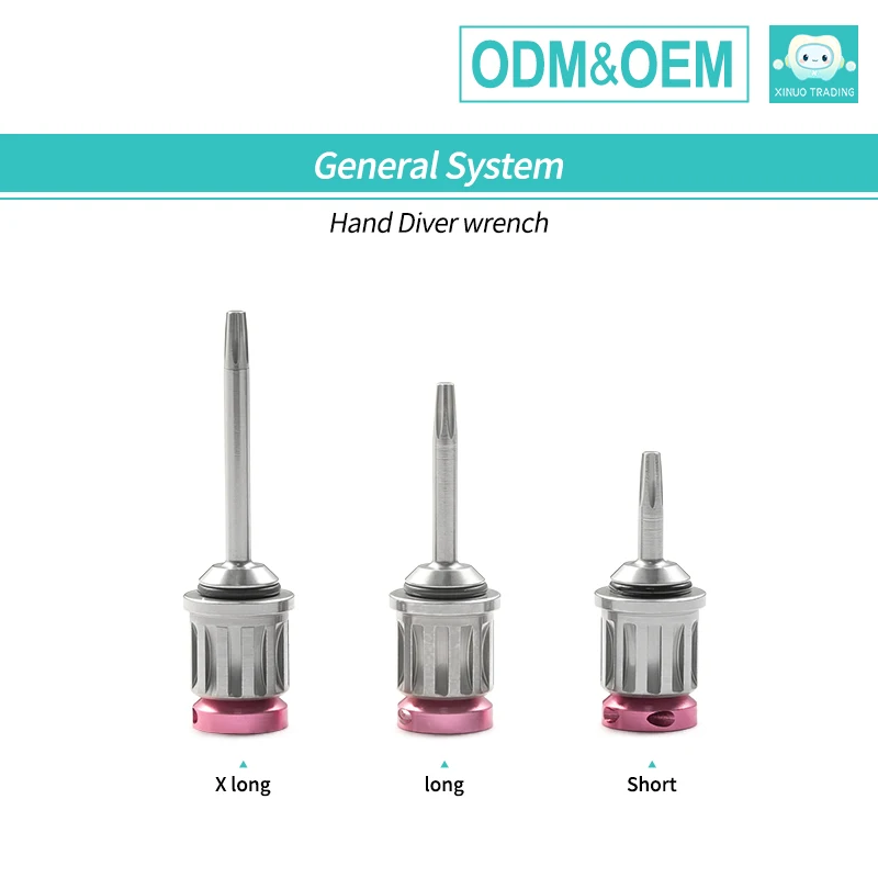 2 Pcs Hot Sale Dental Instrument Micro Screwdriver Dental Implant Screw Drivers