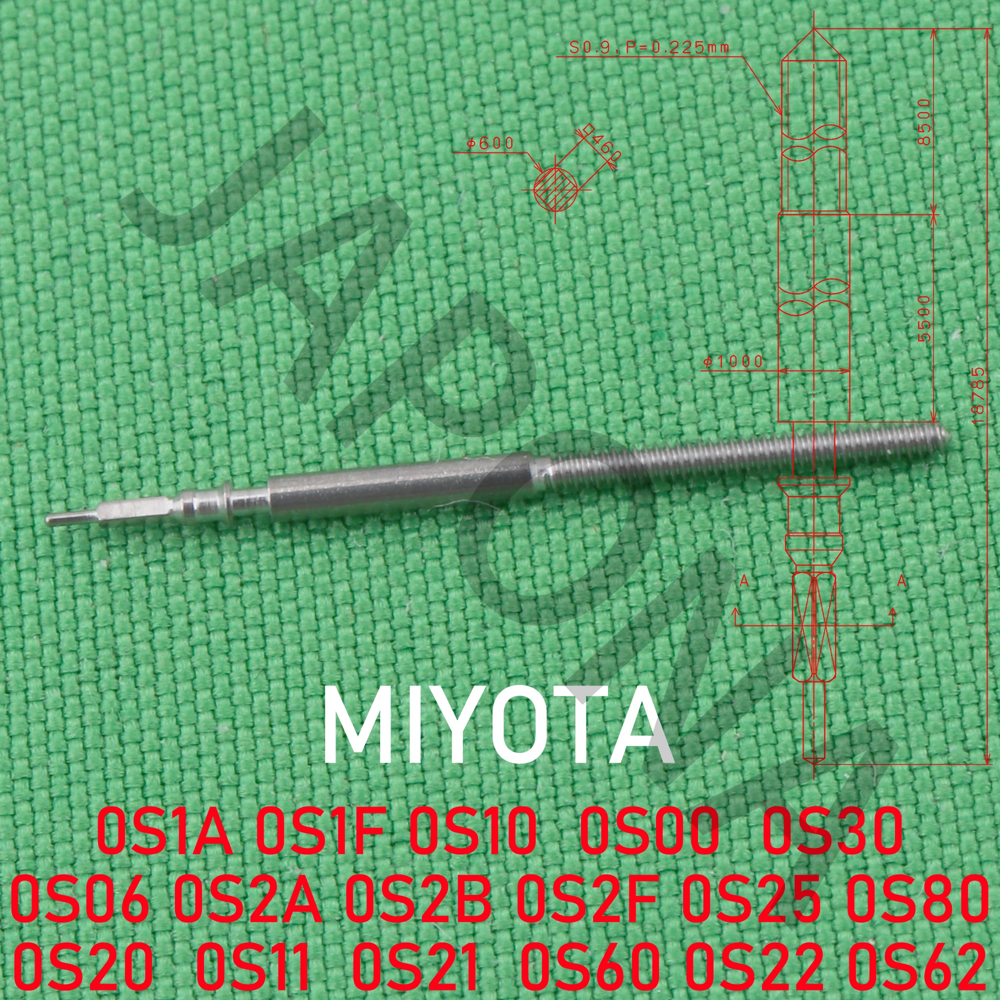 MIYOTA 0S stem 0S1A 0S1F 0S10 STEM 0S00 STEM 0S30 0S2A 0S2B 0S2F 0S25 0S80 0S20 STEM 0S11 0S21 STEM 0S60 0S22 0S62 MVOEMENT STEM