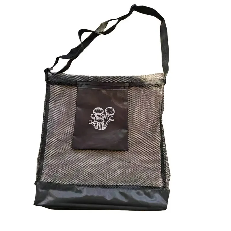 Mushroom Hunting Net Bag Harvest Mushroom Basket Collection Bag Large Capacity Mesh Garden Fruit Picking Bag