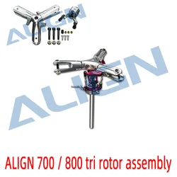 Align Trex 700E 800 Three-Blade Rotor Head H70H008XXW Trex 700 3 Blade Tail Rotor  RC Helicopter Parts