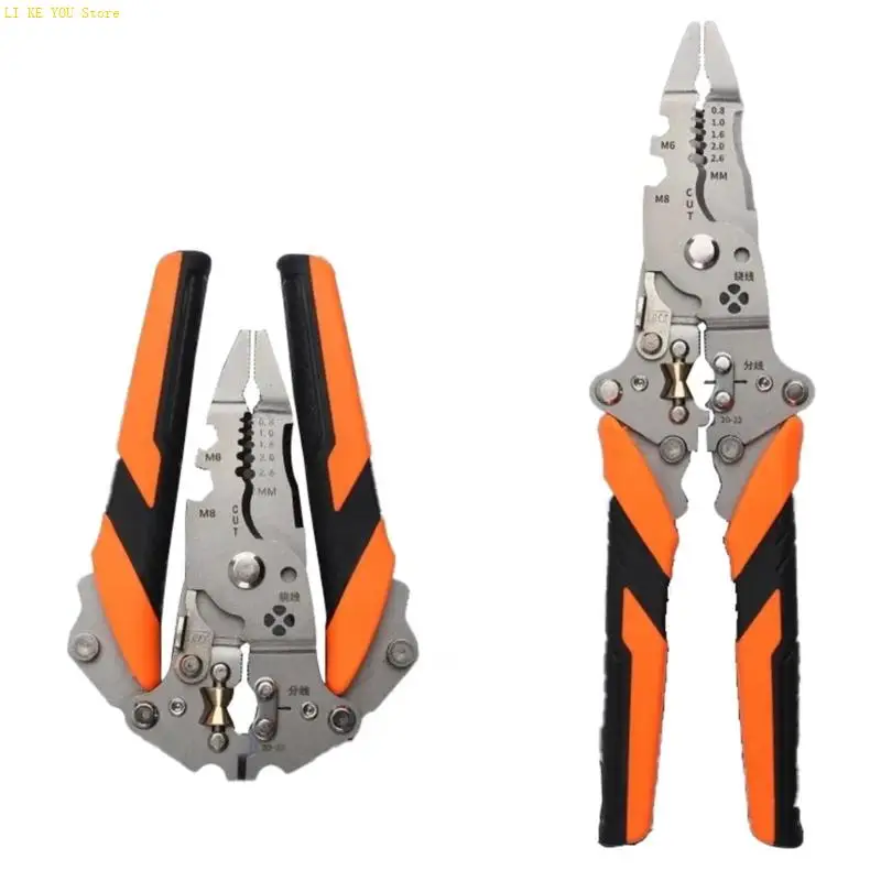 W3JE прочный 14 в 1 кабель Pliers с эргономичной конструкцией для эффективной обработки проводов