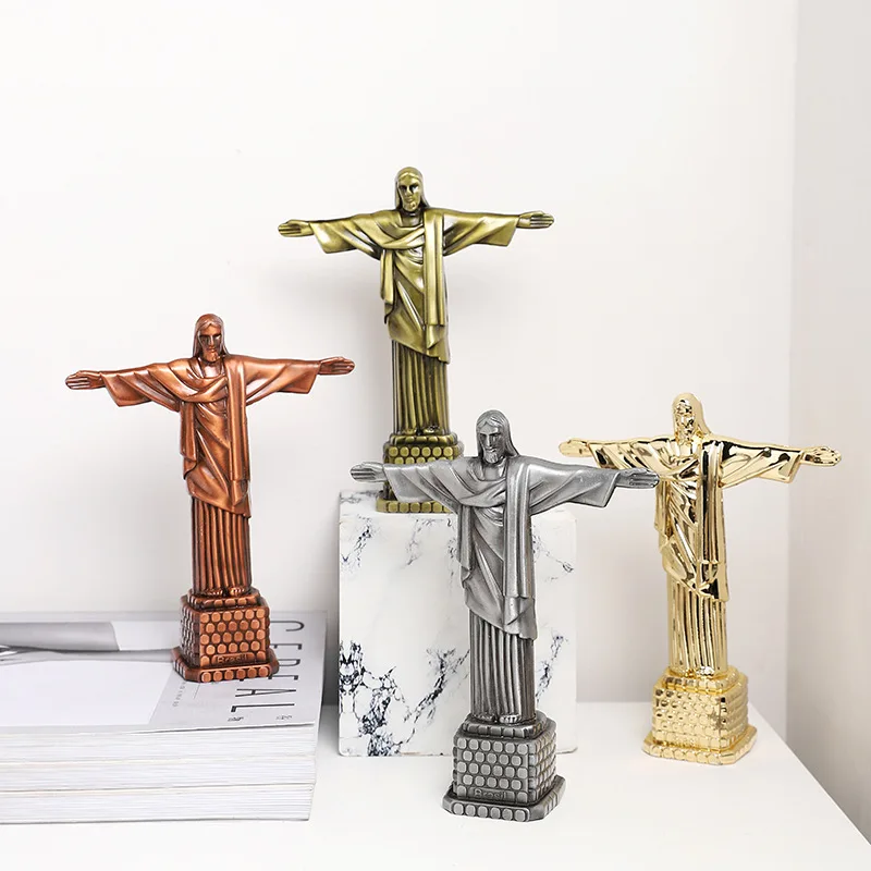 Brasilianische Christus-Statue, Ornament, Weihnachtsgeschenk, Ornament, Wohnzimmer, Esszimmer, Urlaubsgeschenk, Souvenir