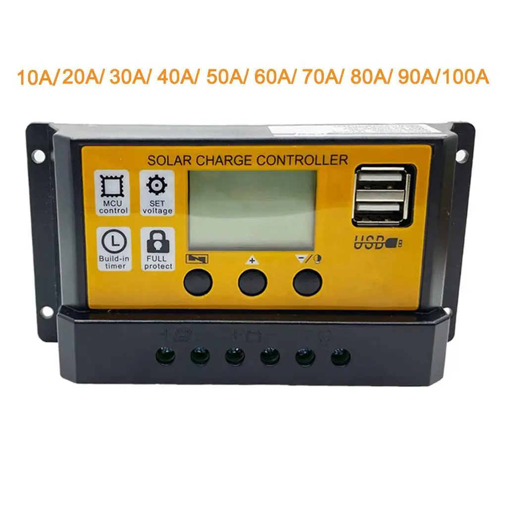 MPPT Solar Panel Regulator Controller 10/20/30/40/50/60/70/80/90100A