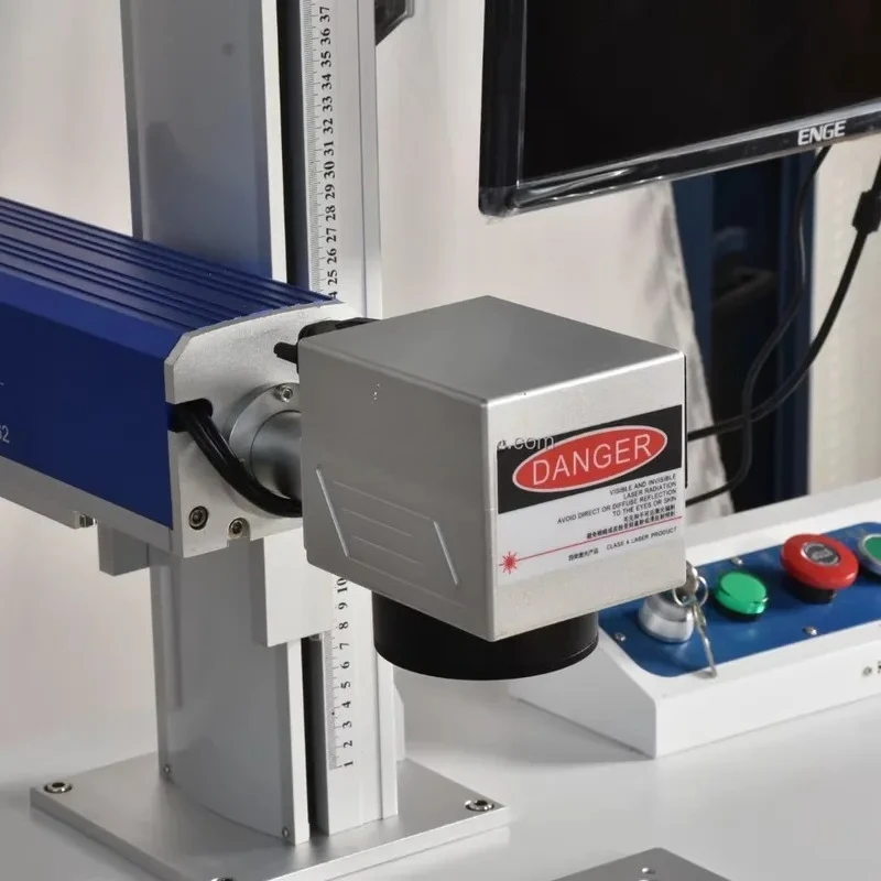 Industrial Fiber Marking Machine for Metal Engraving 20W 30W 50W High Speed Marker System with Computer Control