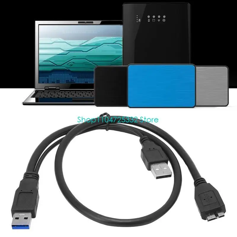 P5EA USB To Micro B Cable Fast USB Type A Micro-B Data Cable for Cellphone Laptop HDD External Hard Drive Disk Cord