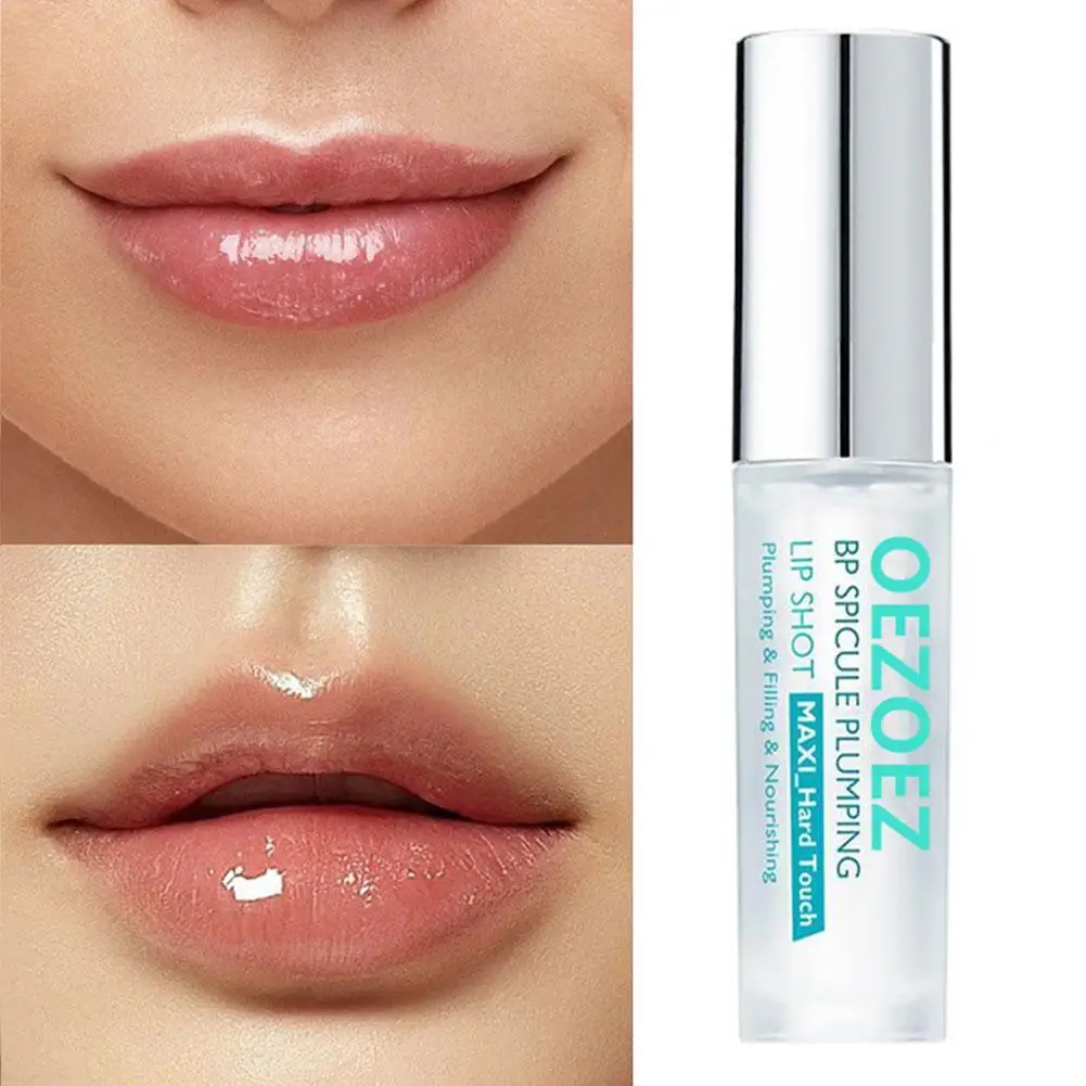 

4ml Moisturizing Lip Plumping Lip Balm Natural Plant Deep Moisturizing Reduce Lip Wrinkles Plump Lip Shape Light Lipstick