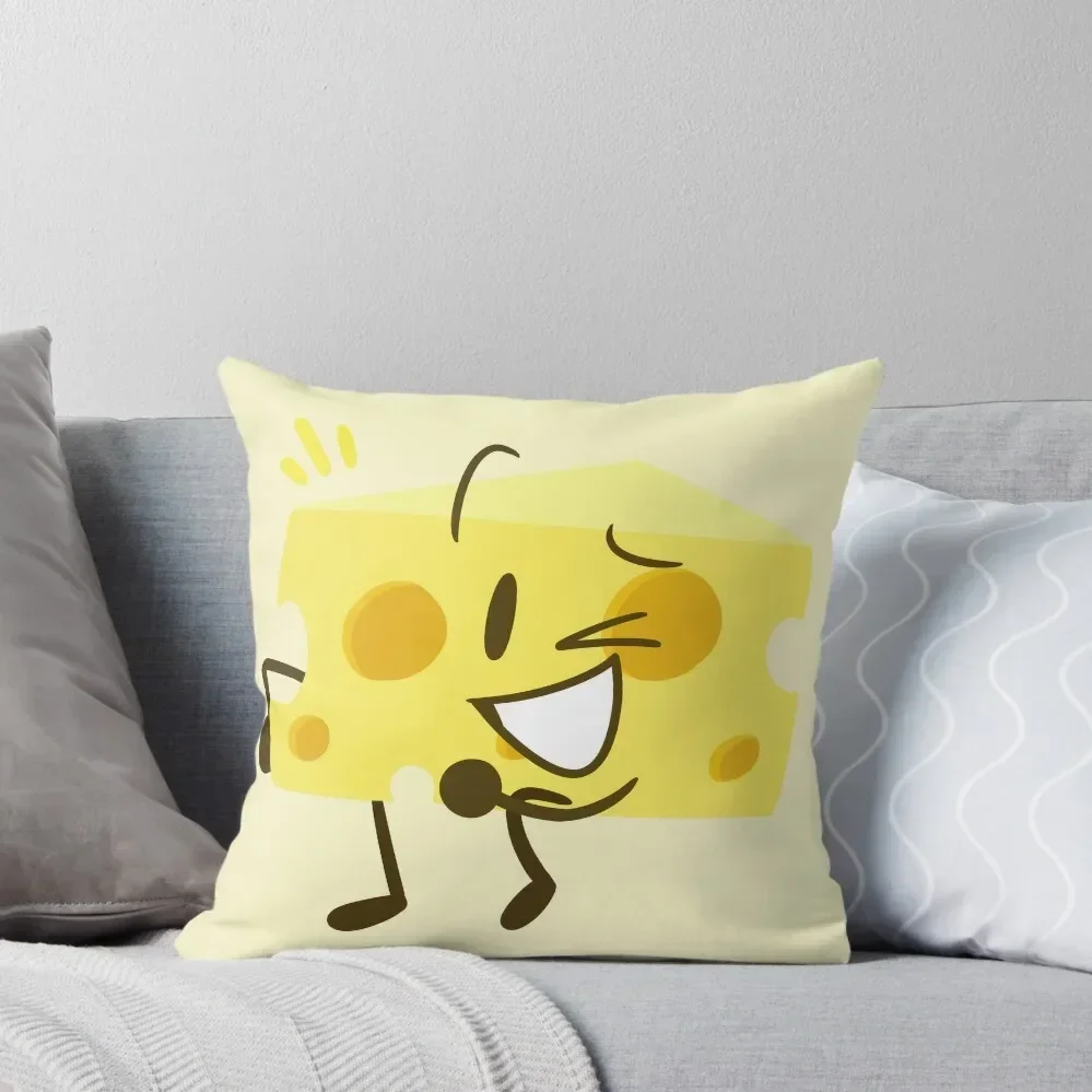 Cheesy (Inanimate Insanity) Throw Pillow Sofa Covers Pillow Covers Decorative Custom Cushion Photo pillow