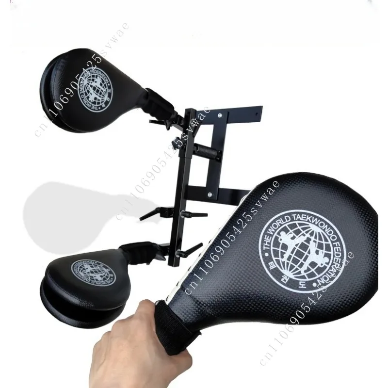 

Fixed Foot Target, Taekwondo Kick Target Multi-functional Training Equipment Triple Target Holder