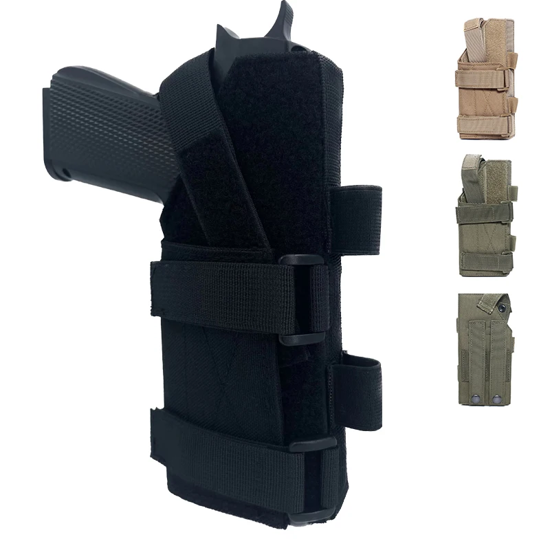 

Universal Molle Gun Holster Waist Belt Pistol Handgun Holster for Glock 1911 17 19 92 96 Beretta Revolver