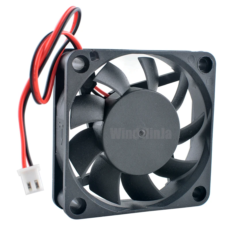 (10pcs) 6cm 60mm 6015 DC24V 0.09A 2pin Cooling Fan for Inverter Constant Current Transformer Power Supply 60x60x15mm Brand New