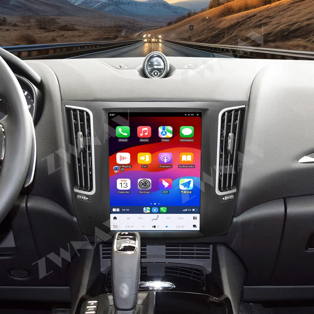 

10.4” For Maserati Levante 2015-2021 Android auto touch screen navigation carplay multimedia player radio wireless head unit