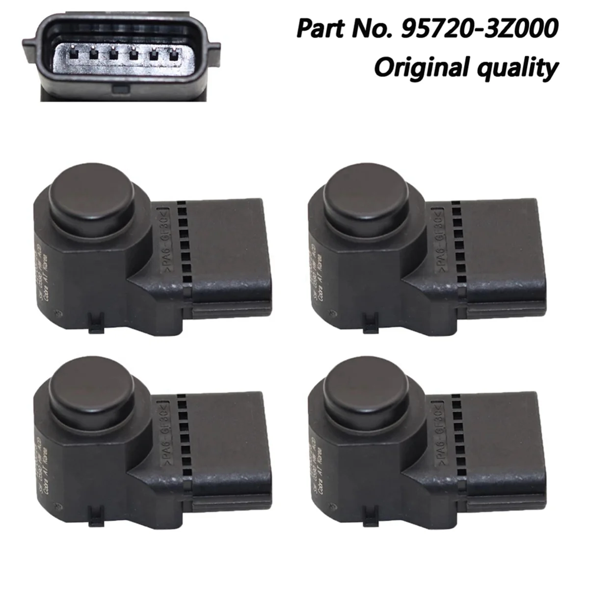 8Pcs 95720-3Z000 Car Parking Sensor for Hyundai I40 2011-2020 Assist Reverse Sensor 4MT006HCD 96890C1200 957203Z000T6S