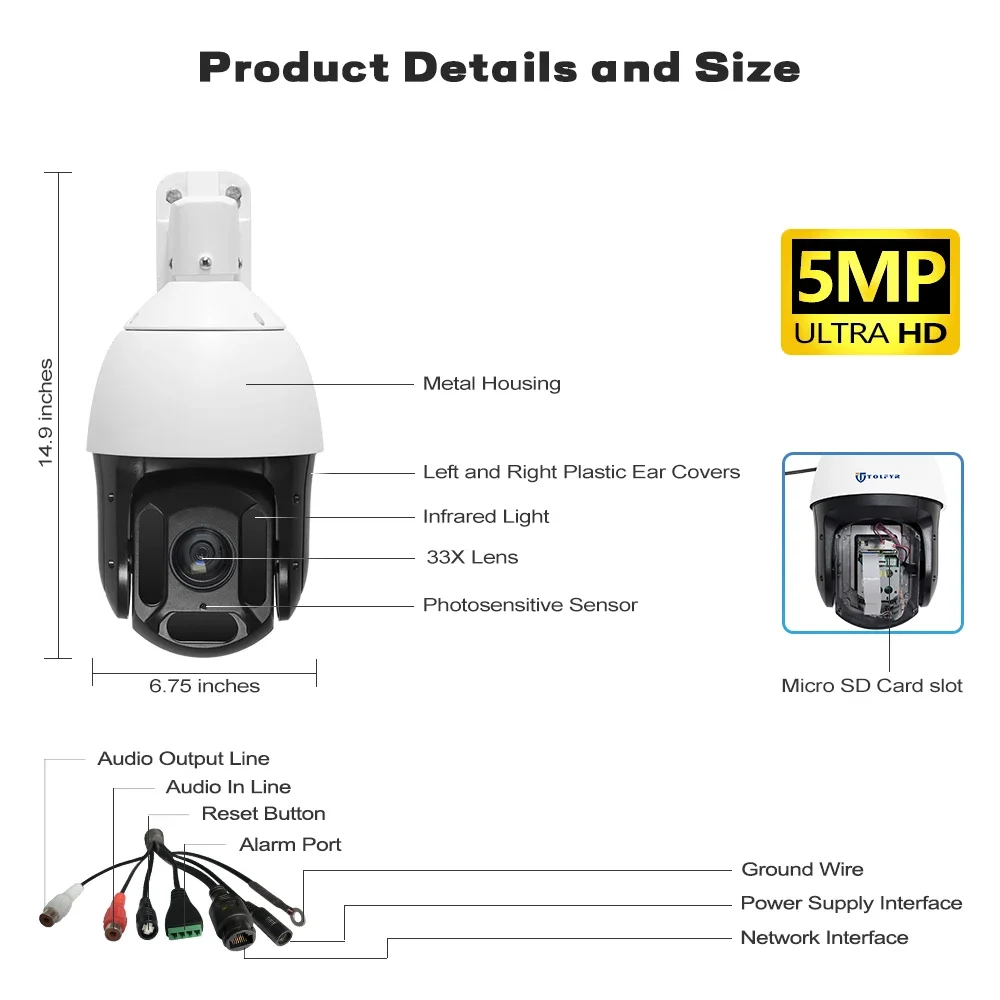 22X 25X 33X 36X Sunba تتبع السيارات PoE الناس عد في الهواء الطلق محيط إنذار UNV IP PTZ 3MP 4MP 5MP كاميرا البث المباشر #6