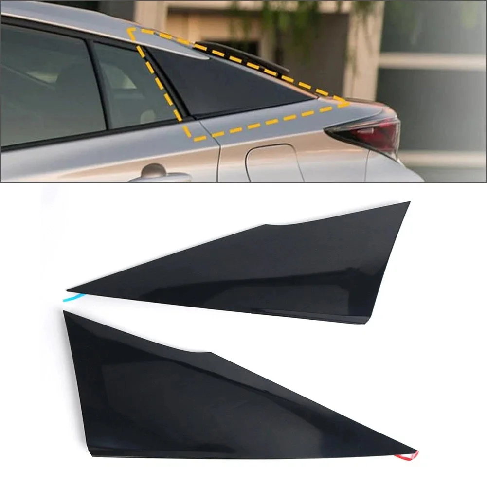 

1Pair Rear Quarter Moldings Left&Right For Toyota Prius 17-22 For Prime 62505-47012 62506-47012 Direct Replacement Car Parts