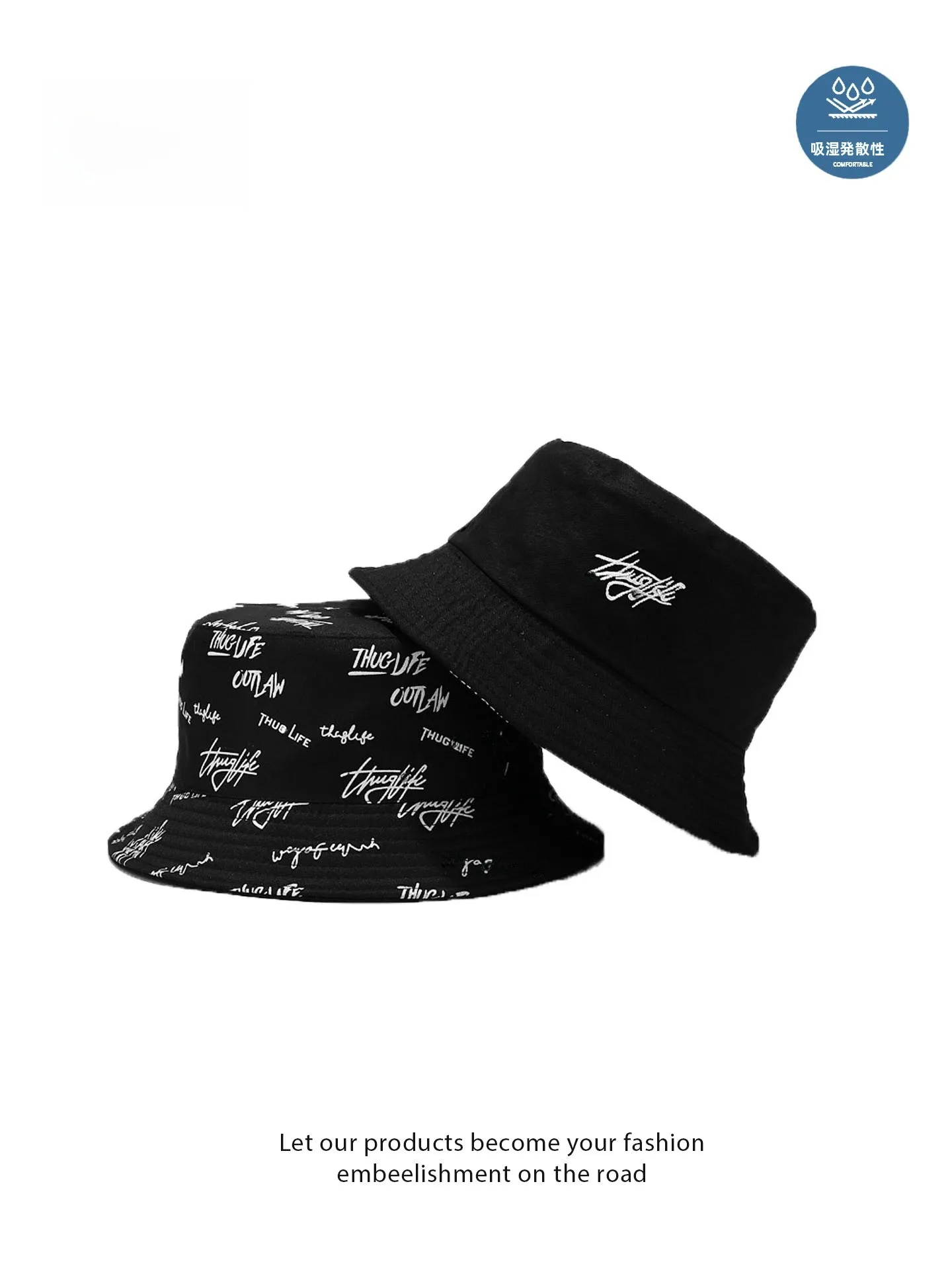 double-sided-summer-thin-fisherman-hat-women's-large-head-size-sunscreen-face-covering-black-sunshade-hat-breathable-lightweight