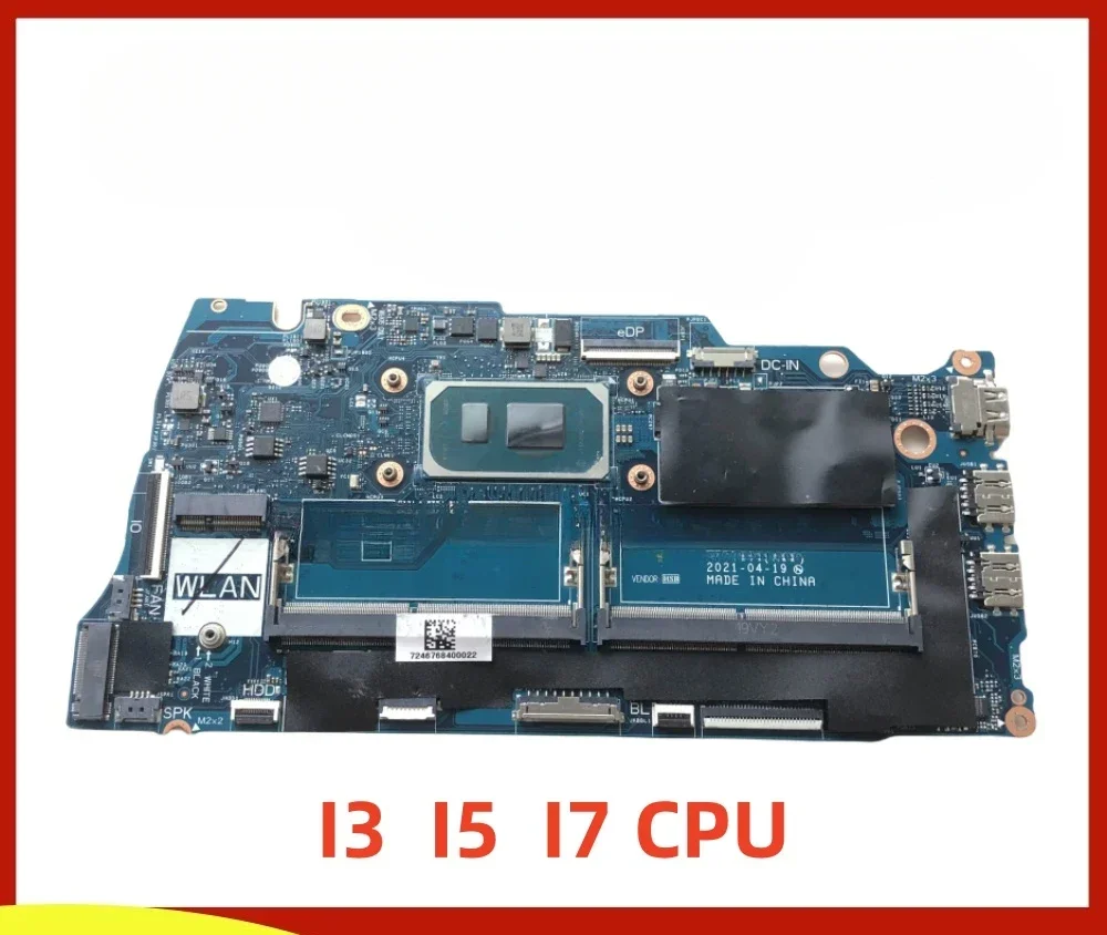 GDM50 LA-L241P For Inspiron 15 3511 Vostro 15 3510 Laptop Motherboard DDR4 With i3/i5/i7-11th Gen CPU 05PD08 0042CN 0818KM