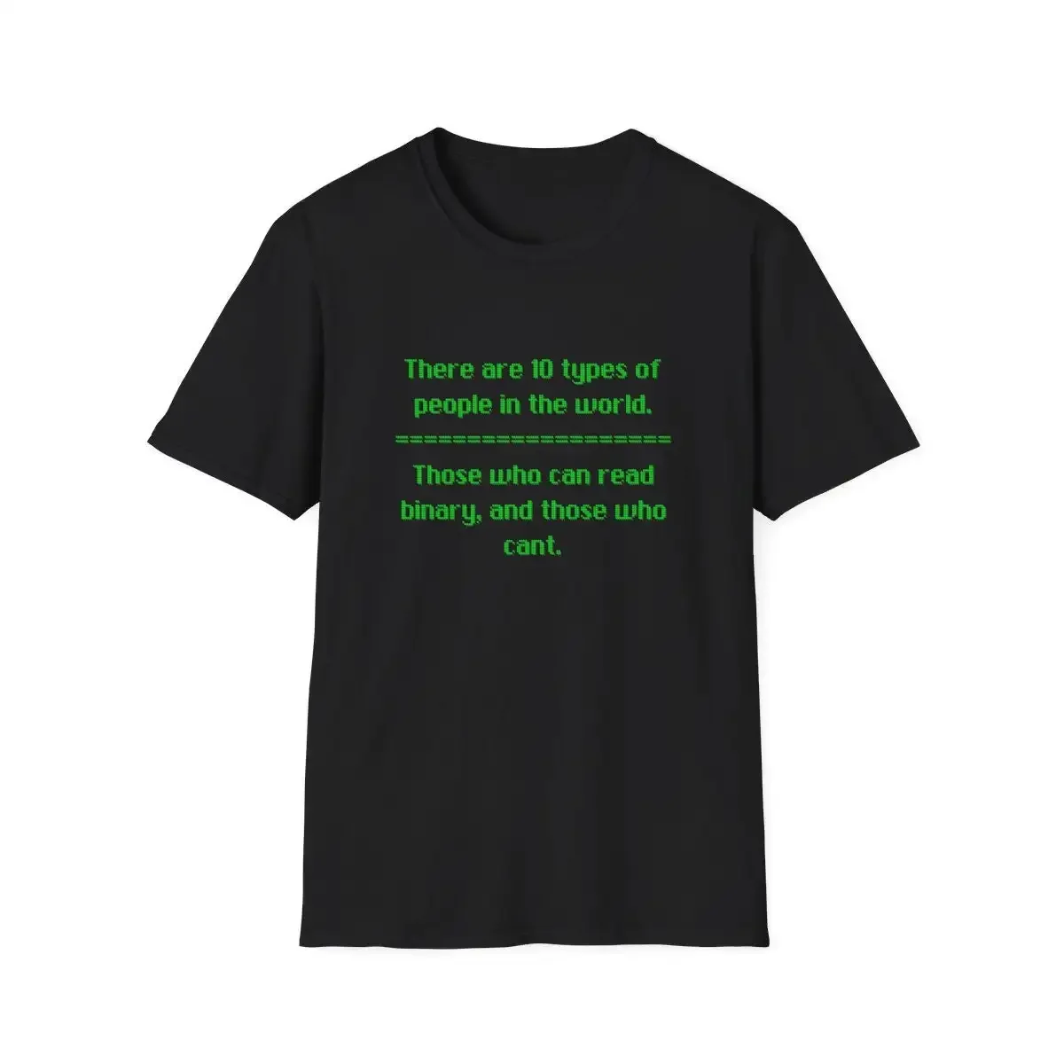 Binary Reading Softstyle Funny Coding Pun T Shirt