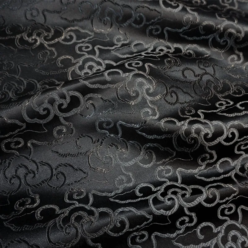 High Quality Damask Brocade Jacquard Fabric Costume Upholstery Furniture Curtain Clothing Material By Half Meter