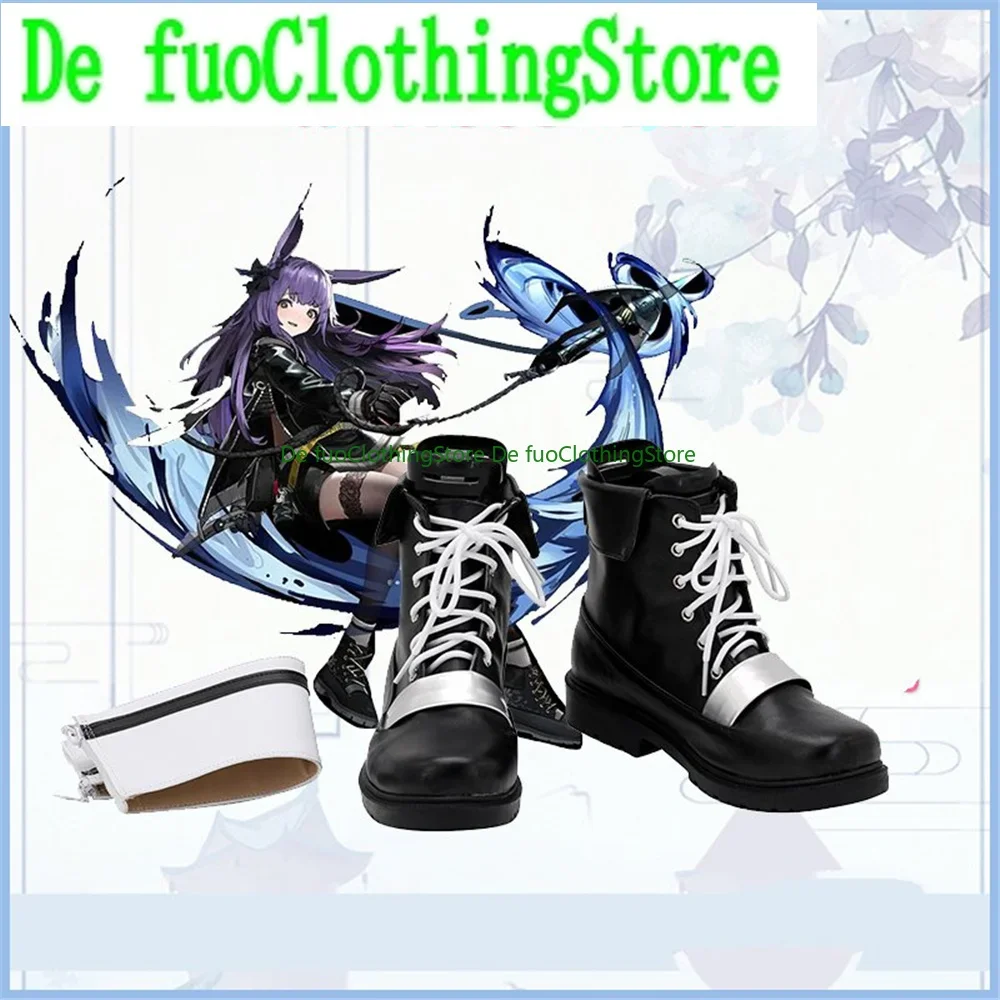 

Arknights rope Cosplay Shoes Boots Anime Christmas Game Anime Halloween DefuoClothing Shoes Store