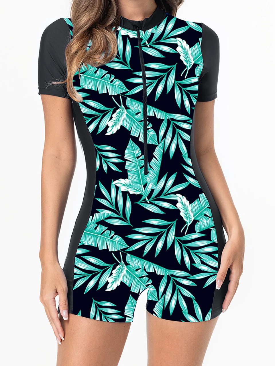 Zipper Surf Bodysuit 5
