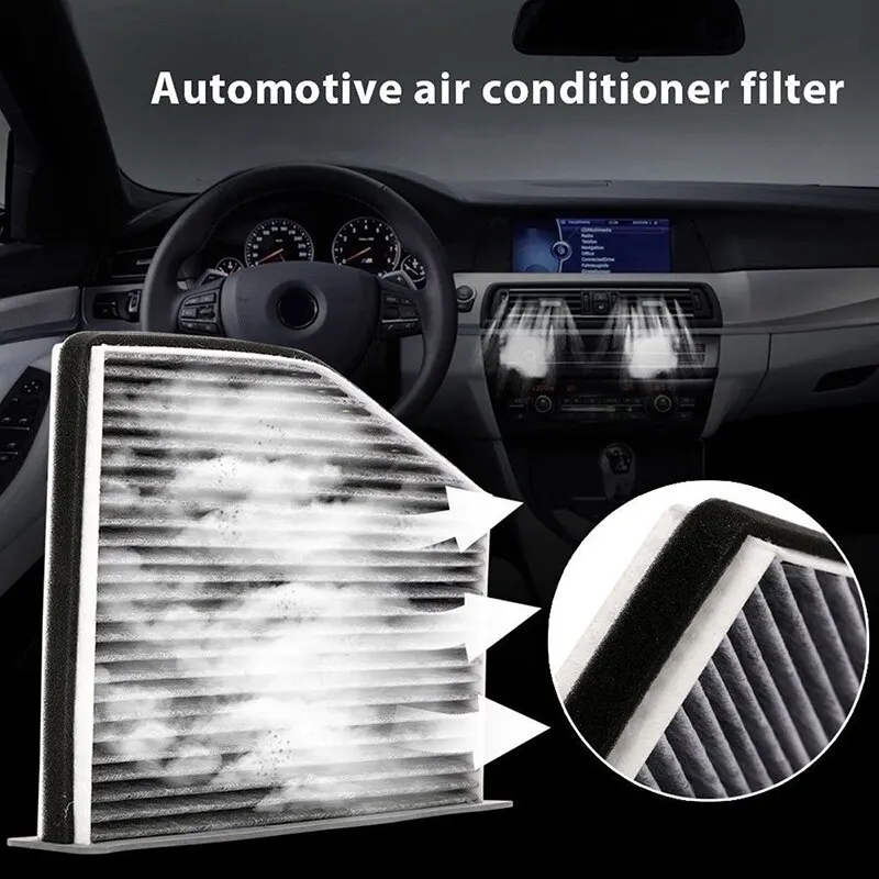 Car Cabin Air Filter Conditioner Carbon Fiber Air Filter Cab Air Filter for Volkswagen Passat Jetta GTI Golf Beetle Audi A3 TT